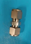 Duolok, Issd8u, 1/2" O.d. Double Ferrule Tube Straight Union 316 Stainless Steel. Fixed Price $24.00.