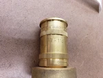 Giacomini Ns100g Fire Hose Nozzle A7- 1 1/2" Nst 110 Gpm 647x Brass. Fixed Price $41.16.