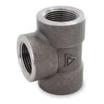 Manufacturer Varies Tee Tee, 3/4" Pipe, Fnpt, Black Forged Steel, Class 3000. Fixed Price $29.62.