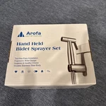Arofa Handheld Toilet Bidet Sprayer For 1 Pack, Brushed Nickel. Fixed Price $19.99.