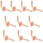 10 Packs Pex-a Copper Stub Out Elbows With Wall Flange 1/2" X 6". Fixed Price $82.27.