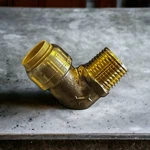 Sharkbite 1/2" Male Elbow - Push-to-connect Plumbing Fitting Durable. Fixed Price $15.99.