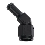 45 Degree Female -6 An To 3/8" Swivel Hose Barb Fitting Aluminum Black. Fixed Price $20.38.