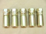 New Lot Of 5 Parker Parflex 10655-16-16 Hydraulic Hose Crimp Fitting Jic Swivel. Fixed Price $40.00.