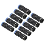 1/4" To 6mm Reduction Air Pressure Connection Pipe Fitting, 10pcs, Black & Blue. Fixed Price $11.76.
