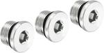 Patikil 9/16-18unf Internal Hex Head Pipe Fitting Plug, 3 9/16-18unf, Silver. Fixed Price $13.49.
