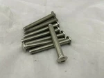 8 Stainless Steel Screws For Weld Wheel Center Cap 5/16" - 18 Thread 2.5" Long. Fixed Price $19.95.
