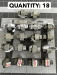 18-pack Lot B&k Mueller 1/8" Galvanized Malleable Iron Pipe Union Fip X. Fixed Price $32.93.