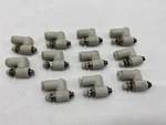 Bulk Qty 11 Piece Lot, Smc Push Lock, Pneumatic Flow Control As1301f-nilm5-03. Fixed Price $69.95.