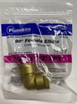 Jones Stephens C77431lf 1/2" Fpt Plumbite Push On 90 Degrees - Brass. Fixed Price $13.99.