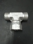 Parker 12 S6lo-s 3/4" Orfs Tee Male-male-female. Fixed Price $45.00.