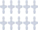 10 Pack 1/4 Inch Plastic Check Valve, One Way Barb Hose Inline Non. Fixed Price $13.24.