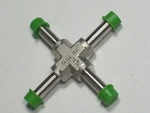 1 - Cajon Swagelok 316l Stainless Steel Automatic Tube Weld Cross, 316l-4-atw-4. Fixed Price $33.89.