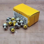 Lot Of 10 - Parker Xf8pb8m16 Prestolok Fittings, 8mm Tube Size, M16 Thread, 5/16. Fixed Price $14.24.
