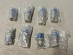 Lot Of 8 Brennan N2404-06-06-ss Straight Stainless Male Npt Fitting 3/8" New. Fixed Price $96.00.