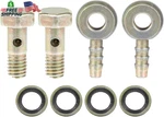 Banjo Bolt M6x1 Hose Barb Fittings Brake Line Fitting Adapter With Co. Fixed Price $9.14.