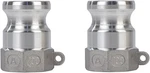 2 Pcs Aluminum Cam Lock Fittings (1" Part A) Groove Hose Fitting Camlock Fit. Fixed Price $22.40.