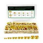 Japtend 325pcs Brass Compression Sleeves Ferrules Fittings Assortment Kit 3/4. Fixed Price $38.50.