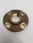 Nibco 775 2 Threaded Brass 4 Bolt Flange. Fixed Price $129.99.