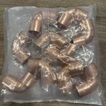 1 Copper 90 Degree Elbow Cxc Sweat 1-1/8 Od Plumbing Epc (10 Count). Fixed Price $59.00.