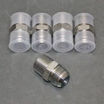 (5) Eaton Aeroquip Hydraulic Hose Adapter Fitting 2021-16-16s, 1" Npt X Jic. Fixed Price $29.95.