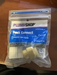 Bn A Box Of 10 Brasscraft Push Connect 3/4" Cap Pspc61cp-14x P Pc. Fixed Price $25.00.