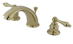 Kingston Brass Kb972al Victorian Widespread Lavatory Faucet W/metal Lever Handle. Fixed Price $124.99.