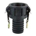 Gloxco Poly Cam Lock Fitting, Type C, 2" Female Camlock X Hose Shank, Each. Fixed Price $33.99.