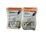 (3)sharkbite U004lfa 1/4" X Straight Coupling Push-to-connect Brass Fitting. Fixed Price $10.00.