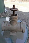 Hardy-wade Rain Aluminum Irrigation Fitting Male X Female "t" Valve #v305-4t. Fixed Price $24.99.