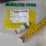 Sale!! 2 Mcmaster-carr Roating Push Connect Tube Fitting Air Straight 5/16". Fixed Price $17.00.