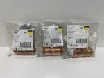 Lot Of (3) Viega 77447 Propress 1-1/4 In. X 1 Press Copper Tee. Fixed Price $48.00.