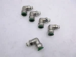5 Pack Genuine Oem Parker Metal Fitting Elbow Swivel Pipe 1/8" W169plp-6-2. Fixed Price $29.99.