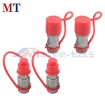 2 Pcs 3/8" Flat Face Hydraulic Quick Connect Coupler Set Steel Body 3/8 Npt. Fixed Price $72.03.