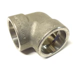 1-1/2" 3000 Socket-weld (sw) 90 Elbow 304 Stainless Steel Pipe Fitting Ss010822. Fixed Price $29.80.