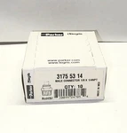 Pack Of 10 Legris 3175 53 14 Fittings 1/8" Tube X 1/4" Nptm Nickel Plated Brass. Fixed Price $29.00.