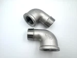2 Pack Stainless 304 Steel Street 90 Elbow 1" Npt Pipe Sp114 Class 150. Fixed Price $31.99.