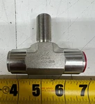 Rw99-1011 Ryco Hydraulic Branch Tee Fitting 11/16"-16 M O-ring Face Seal X Dn12. Fixed Price $19.98.
