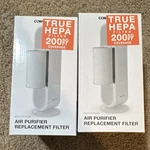2 Pack Conair True Hepa Air Purifier Cartridge Filter Aprp04 Pre-filter White. Fixed Price $25.00.