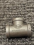 (qty 40) Tsp 45050 Black Malleable Banded Tee 1/2". Fixed Price $30.09.