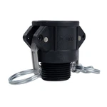Quafwia 2 Pcs Poly Cam Lock Fittings (1" Part B) & Groove 1 Inch, Black. Fixed Price $18.14.