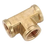 Tee Low Lead Brass Forged Female Tee, 1/4 In Npt X Npt,. Fixed Price $13.69.