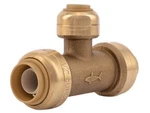 Reliance U412lf Tee 3/4" X 1/2" Brass 200psi 200f Push-fit Connection. Fixed Price $29.06.