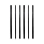 Geilspace 6 Pack 1/2" 36" Heavy Duty Pre-cut Grey Metal Pipe,... Usa Fast. Fixed Price $68.55.