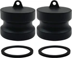 2pcs Camlock Fittings Poly Dp-100 1" Type Dp Standard Couplings Cam Lock Fitt.... Fixed Price $29.49.