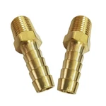 Legines 1/8" Npt Male To 1/4" Barb Fitting, X Male, Gold. Fixed Price $7.85.