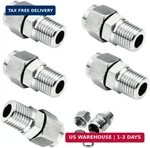 Beduan 304 Stainless Steel Compression Fitting Ferrule, 3/8" Tube Od X 1/4" Npt. Fixed Price $52.26.