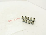Atp B38-03mh Male Straight Fitting 3/8" Push Tube Npt Brass Lot Of 9. Fixed Price $58.49.