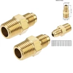 Uxcell Brass Pipe Fitting, 1/4 Sae Flare To 1/4npt Male Thread, Tubing Adapter. Fixed Price $12.73.