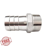 Lozome 1-1/2" Npt To 40mm Barb Fitting, Stainless Steel 304 Tail. Fixed Price $23.99.